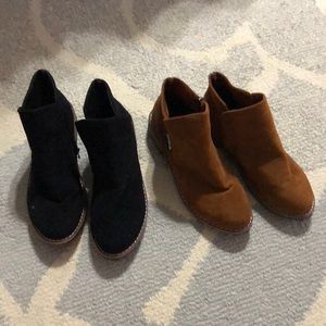 Two pairs of boots
